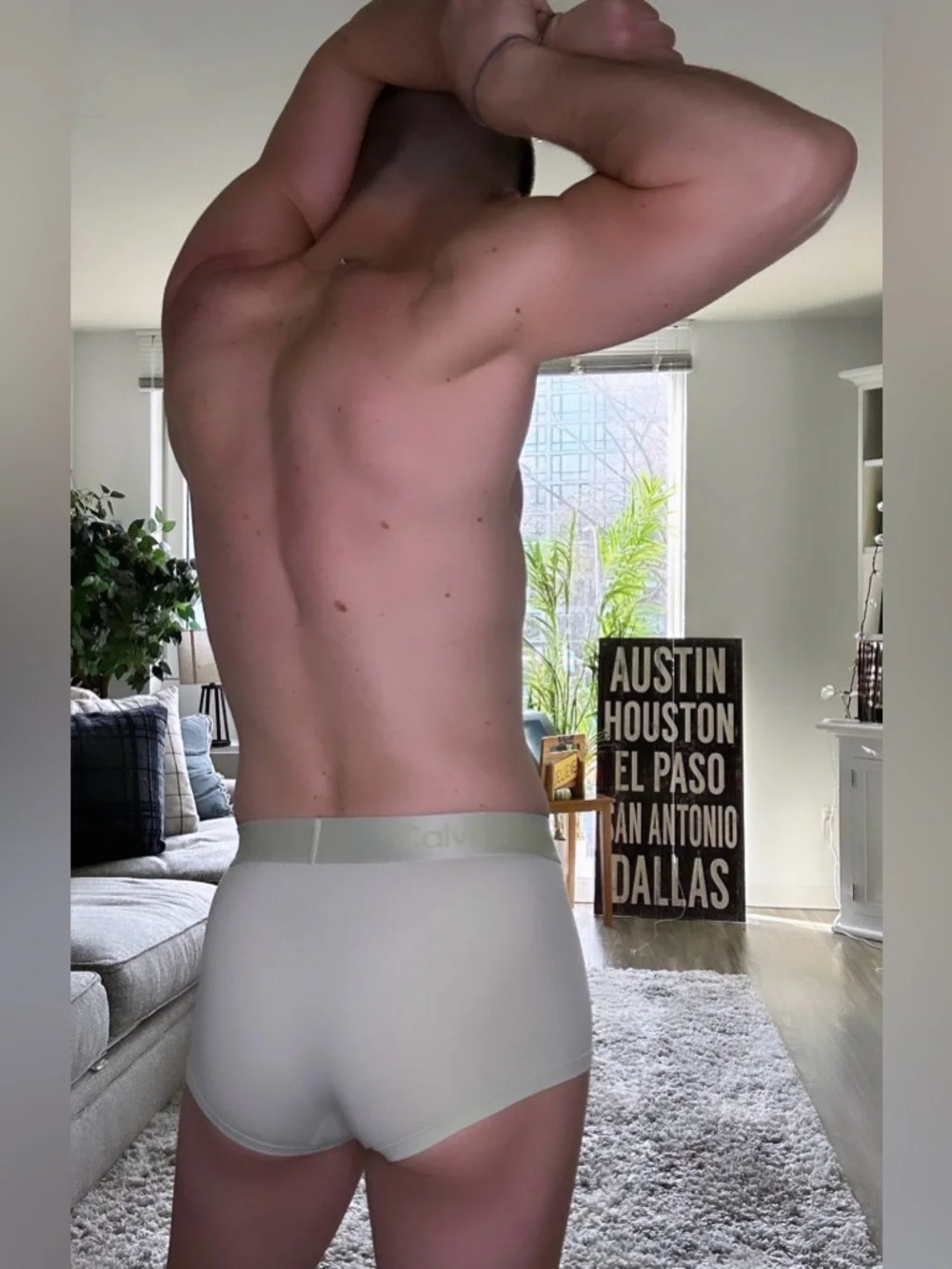 Calvin Klein | Microfiber Tech Low Rise Trunk in Lime Cream (Small)